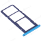 Держатель сим-карты для Huawei Y7 2019 (DUB-LX1) / Y7 Pro 2019 (DUB-LX2) (синий) фото №3
