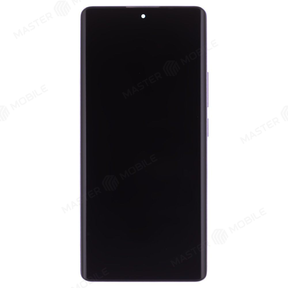 Дисплей для Xiaomi Redmi Note 14 Pro 4G (24116RACCG) + тачскрин (фиолетовый) (в рамке) (ORIG100) (SP)