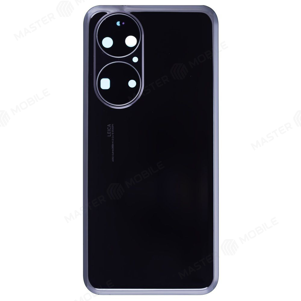 Задняя крышка для Huawei P50 (ABR-LX9) (черный) (в сборе со стеклом камеры)