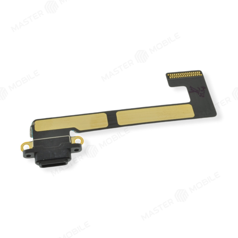 Шлейф для Apple iPad mini 2 (A1489/A1490/A1491) / iPad mini 3 (A1599/A1600) с комп. + разъем зарядки (черный)