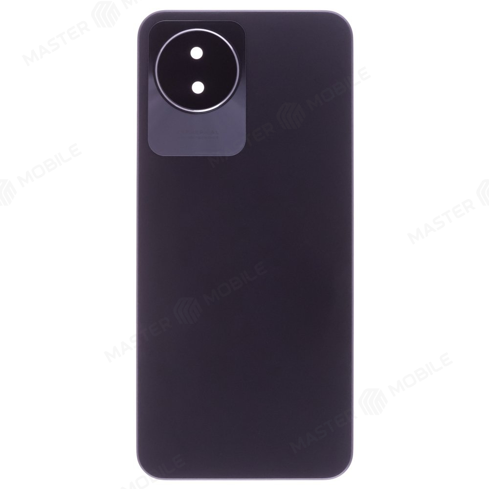 Задняя крышка для Vivo Y02 (V2217) (серый) (в сборе со стеклом камеры)