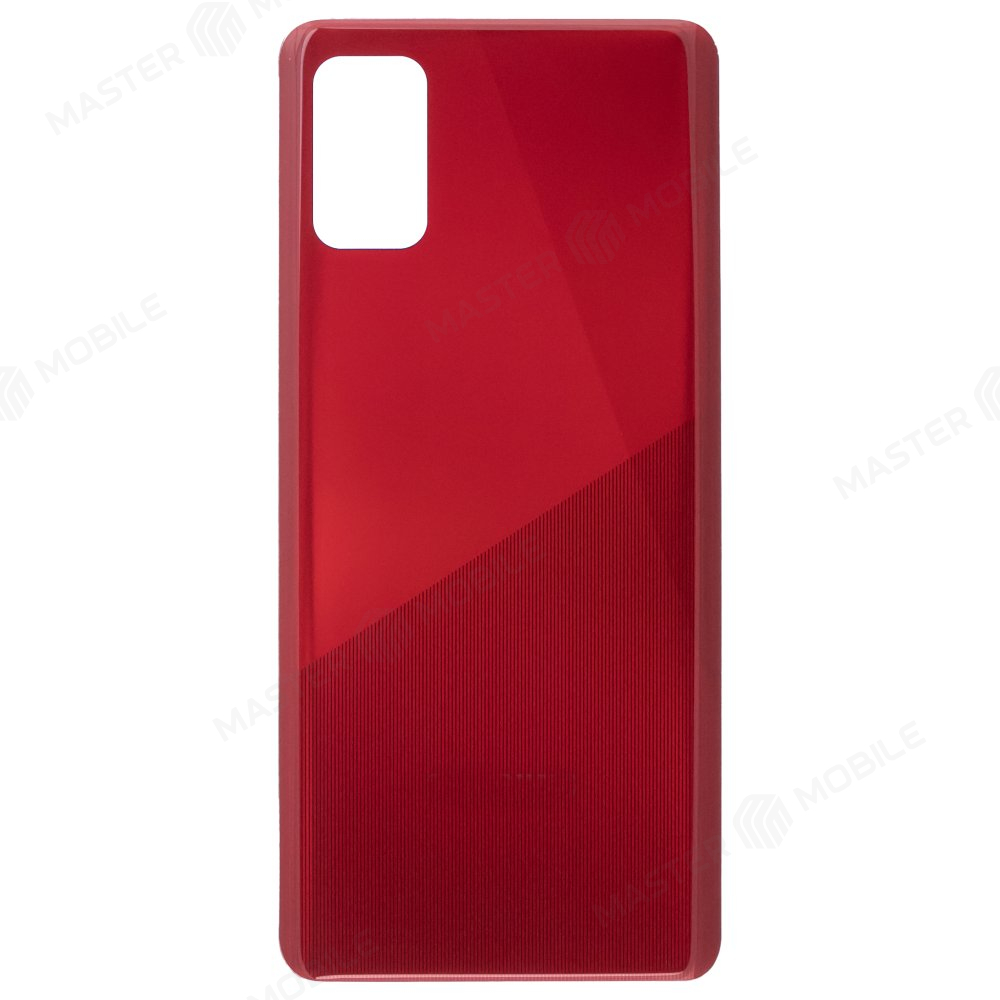 Задняя крышка для Samsung A415 Galaxy A41 (красный)