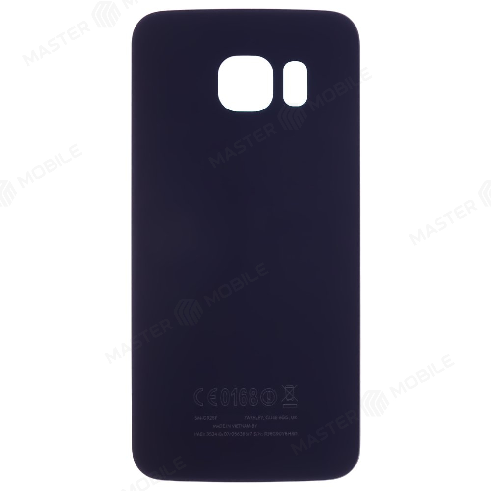 Задняя крышка для Samsung G925 Galaxy S6 Edge (черный)
