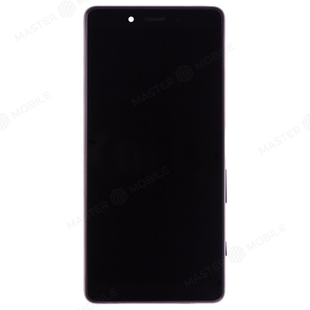 Дисплей для Sony I3312 Xperia L3/I4312 Xperia L3 Dual (в сборе с тачскрином) (черный) (в рамке) (Medium)