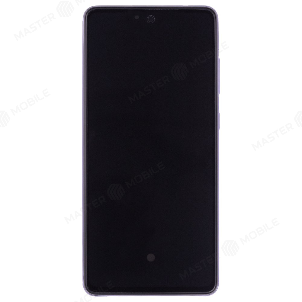 Дисплей для Samsung A725 Galaxy A72 (в сборе с тачскрином) (фиолетовый) (в рамке) (ORIG100)