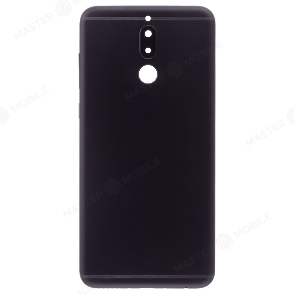 Задняя крышка для Huawei Nova 2i (RNE-L21) (черный) (в сборе со стеклом камеры)