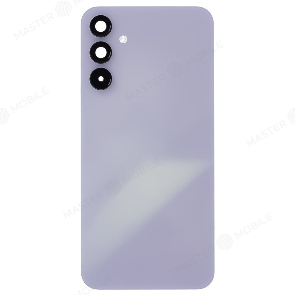 Задняя крышка для Samsung A155 Galaxy A15 4G (голубой) (в сборе со стеклом камеры)