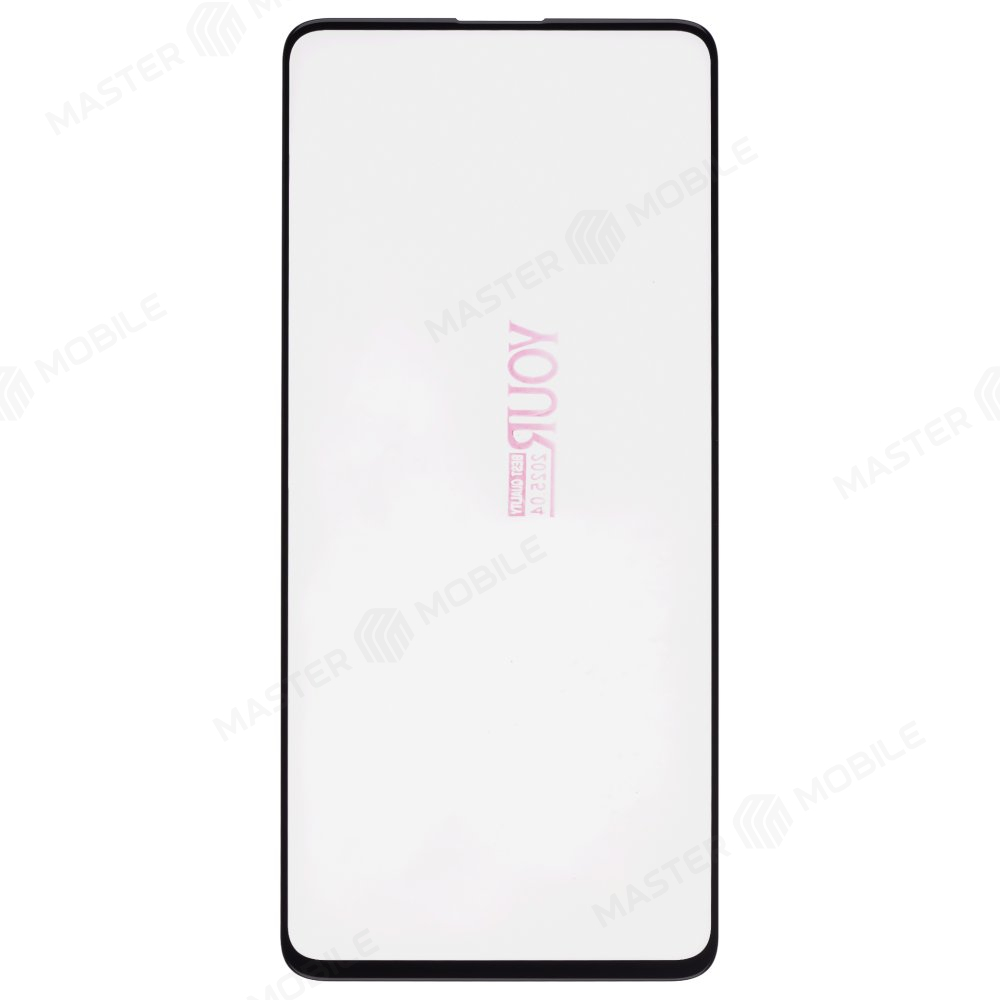 Стекло модуля для Samsung A515 Galaxy A51 / M317 Galaxy M31s + OCA (без выреза камеры) (черный) (Musttby) (Premium)