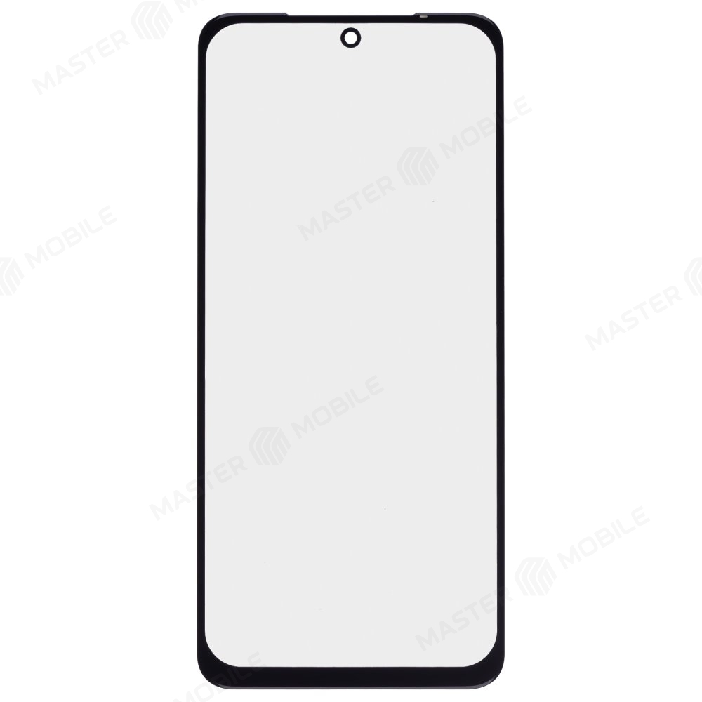 Стекло модуля для Xiaomi Redmi Note 10 4G (M2101K7AG) / Redmi Note 10S (M2101K7BG) / Redmi Note 11 4G (2201117TY/G) и др. + OCA (черный) (Premium)