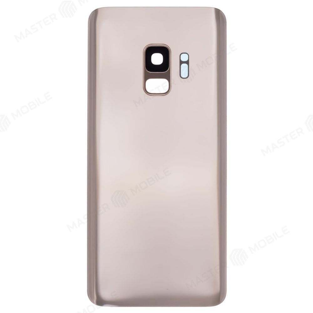 Задняя крышка для Samsung G960 Galaxy S9 (золотистый) (в сборе со стеклом камеры)