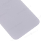 Задняя крышка для Apple iPhone 12 Pro Max (белый) (с широким отверстием) (Premium) фото №4