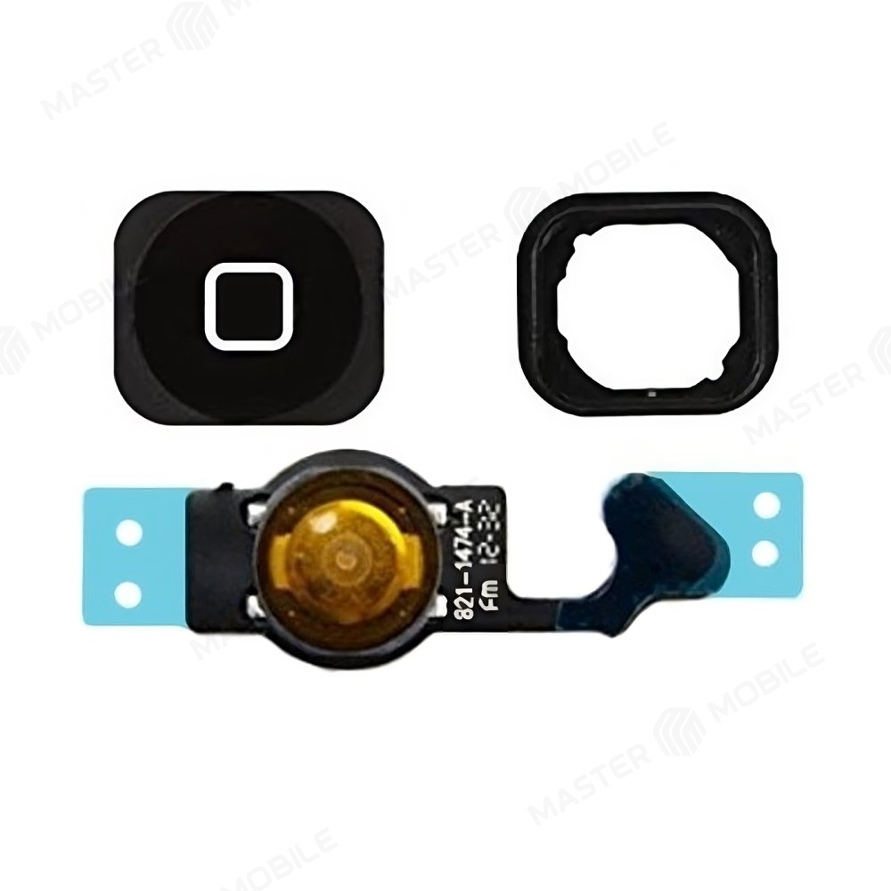 Кнопка (механизм) Home для Apple iPhone 5 (черный)