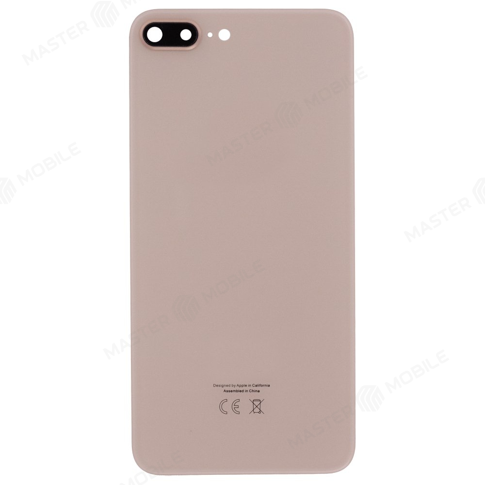Задняя крышка для Apple iPhone 8 Plus (золотистый) (в сборе со стеклом камеры) (Premium)