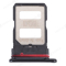 Держатель сим-карты для Xiaomi Poco F3 (M2012K11AG) / Mi 11i (M2012K11G) (черный)  фото №1
