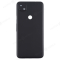 Задняя крышка для Google Pixel 4A (черный) (в сборе со стеклом камеры) фото №1