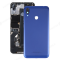 Задняя крышка для Asus ZenFone Max M2 (ZB633KL) (синий) (в сборе со стеклом камеры) фото №1
