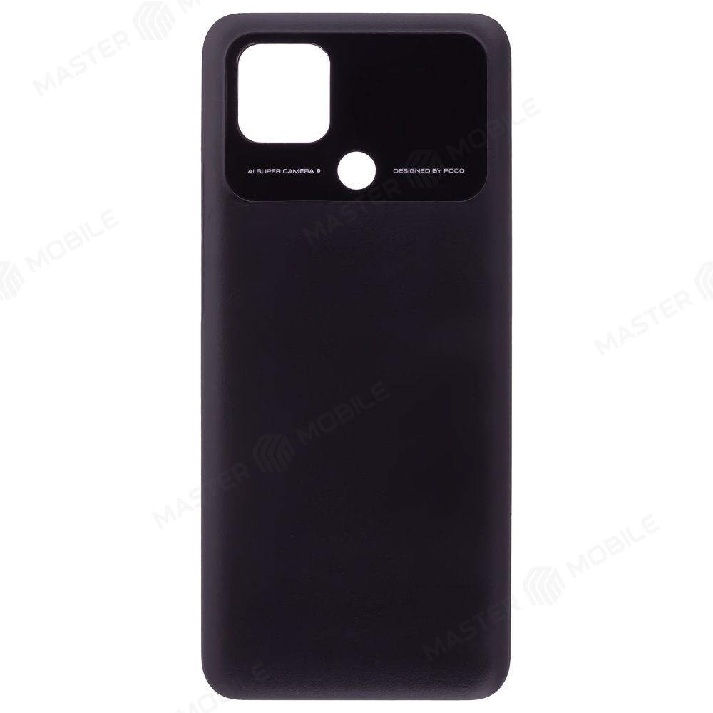 Задняя крышка для Xiaomi Poco C40 (220333QPG) (черный)