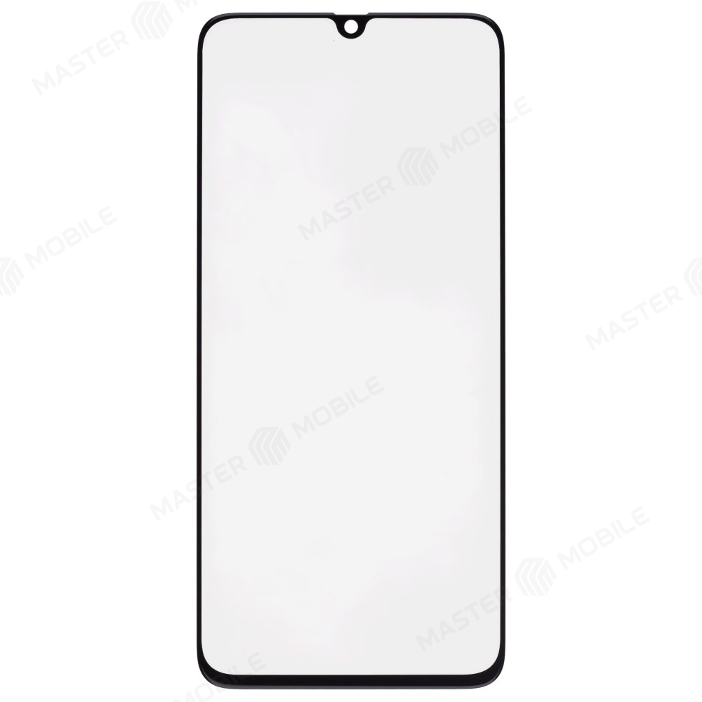 Стекло модуля для Samsung A705 Galaxy A70 + OCA (черный)