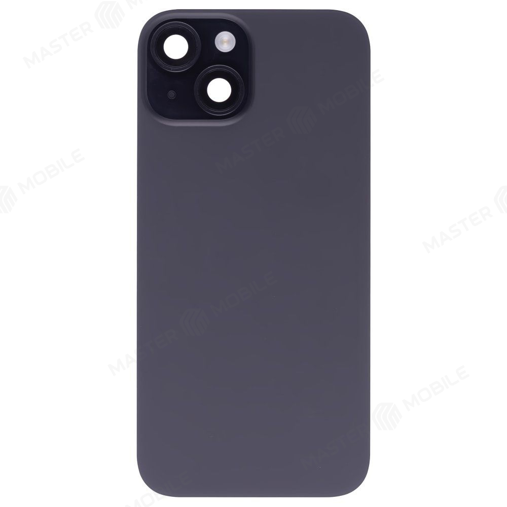 Задняя крышка для Apple iPhone 15 (черный) (в сборе) (ORIG100) (Снятый) (возможен дефект ЛКП)
