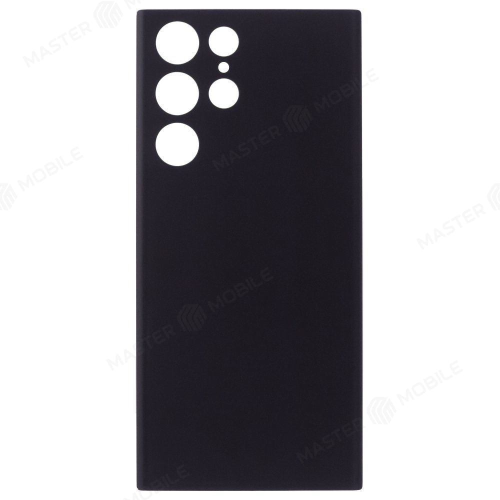 Задняя крышка для Samsung S908 Galaxy S22 Ultra (черный)