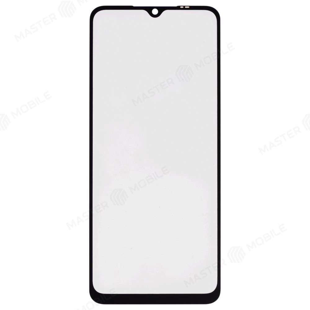 Стекло модуля для Xiaomi Redmi 10C (220333QNY) / Poco C40 (220333QPG) + OCA (черный)