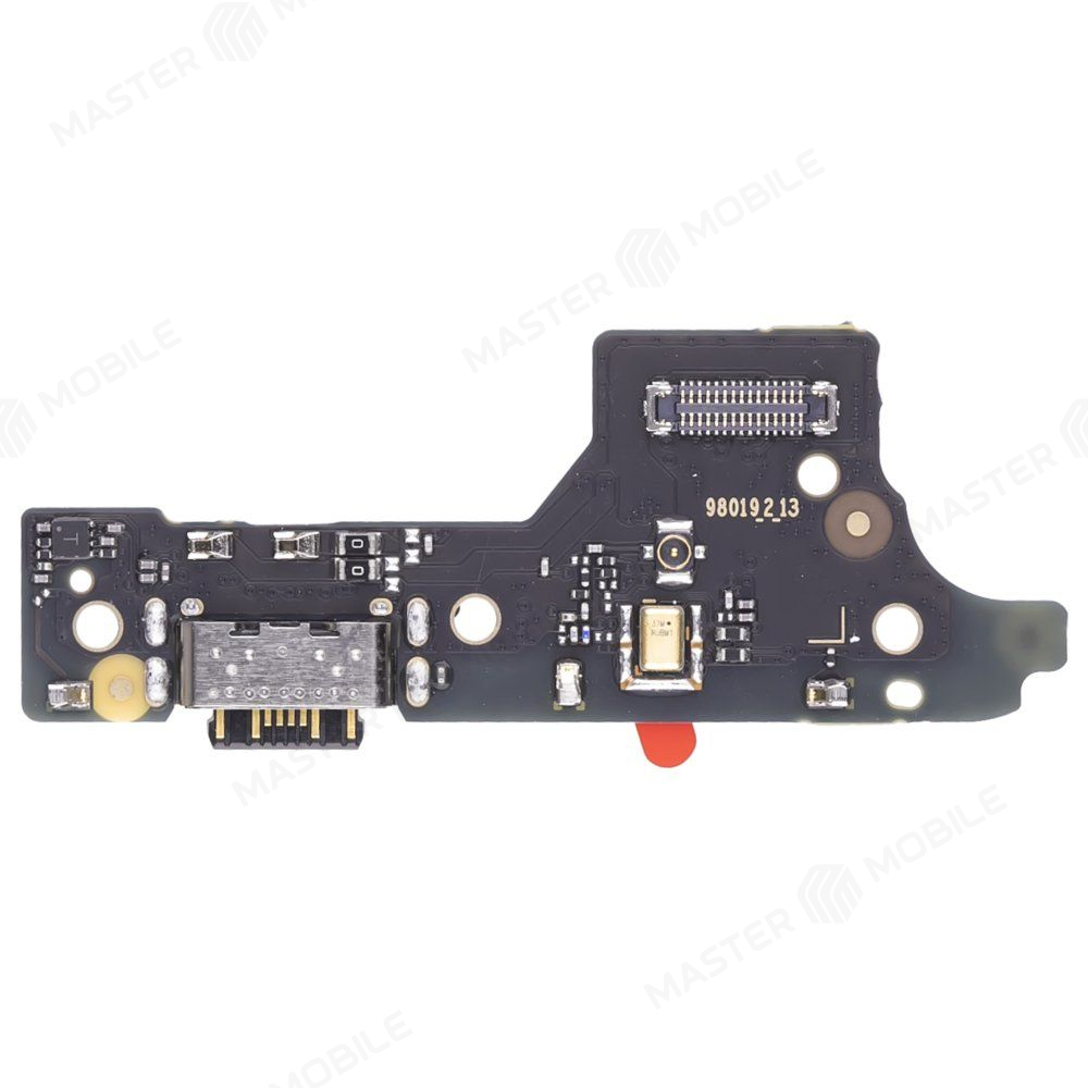 Нижняя плата для Xiaomi Redmi 12 4G (23053RN02Y) с комп. + разъем зарядки + микрофон (ORIG100)