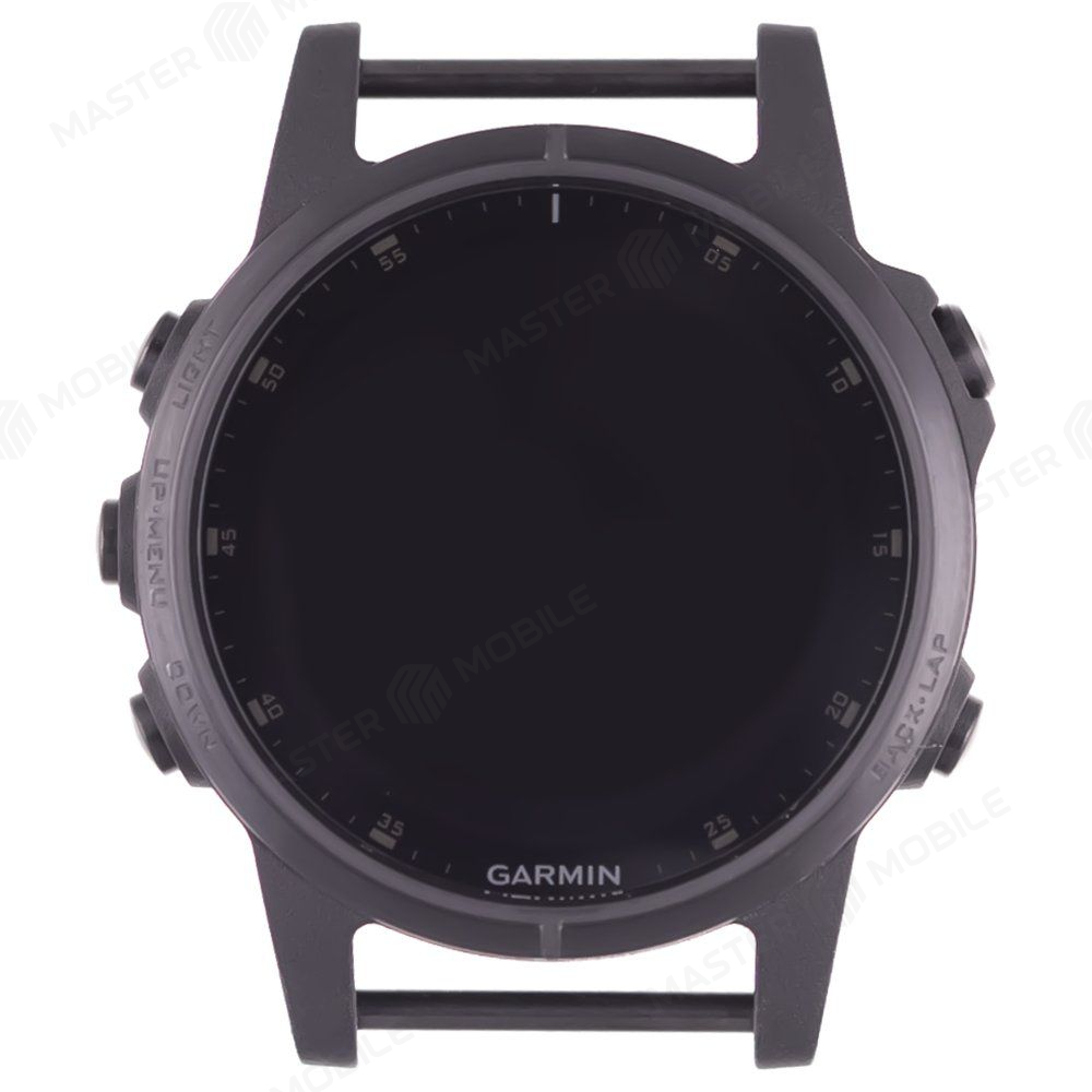 Дисплей для Garmin Fenix 5S Plus + тачскрин (черный) (ORIG100)