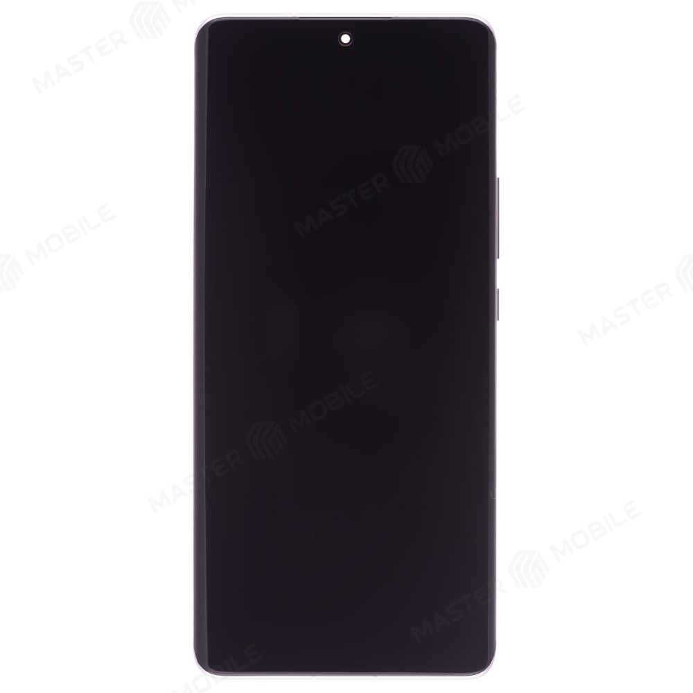 Дисплей для Xiaomi 12 Pro (2201122G) + тачскрин (фиолетовый) (в рамке) (ORIG100) (SP)
