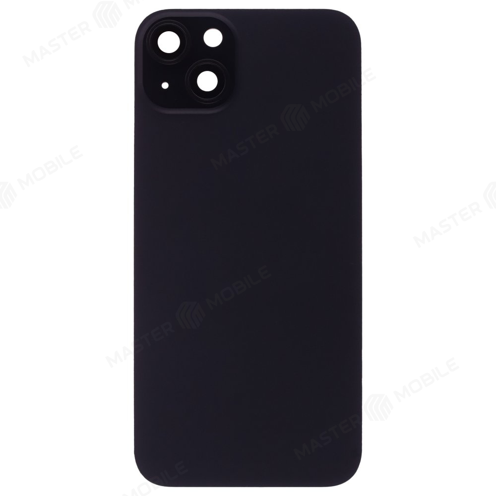 Задняя крышка для Apple iPhone 15 Plus (черный) (в сборе со стеклом камеры) (Premium)