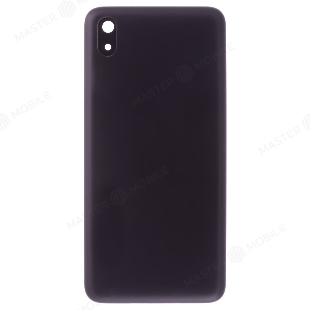 Задняя крышка для Xiaomi Redmi 7A (M1903C3EG) (черный) (в сборе со стеклом камеры)