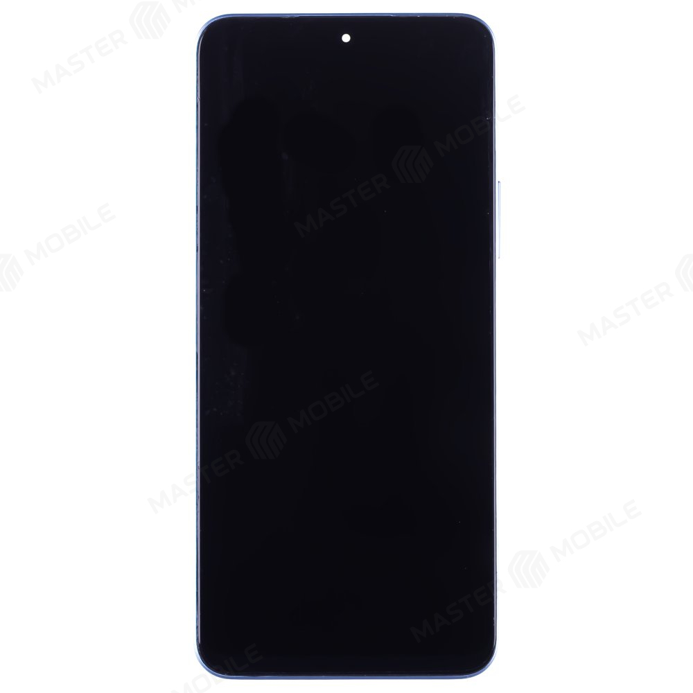 Дисплей для Huawei Honor X8a (CRT-LX1) / Honor 90 Lite (CRT-NX1) + тачскрин (голубой) (в рамке) (ORIG)