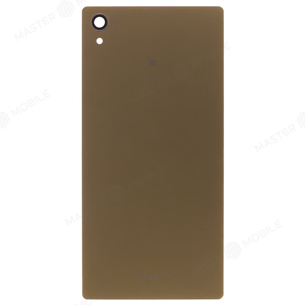 Задняя крышка для Sony E6853 Xperia Z5 Premium/E6833/E6883 Xperia Z5 Premium Dual (золотистый)