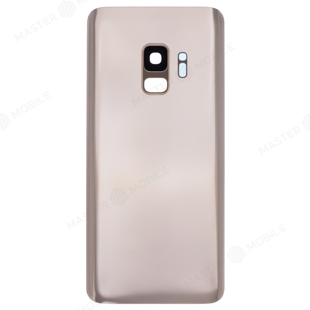 Задняя крышка для Samsung G960 Galaxy S9 (золотистый) (в сборе со стеклом камеры)
