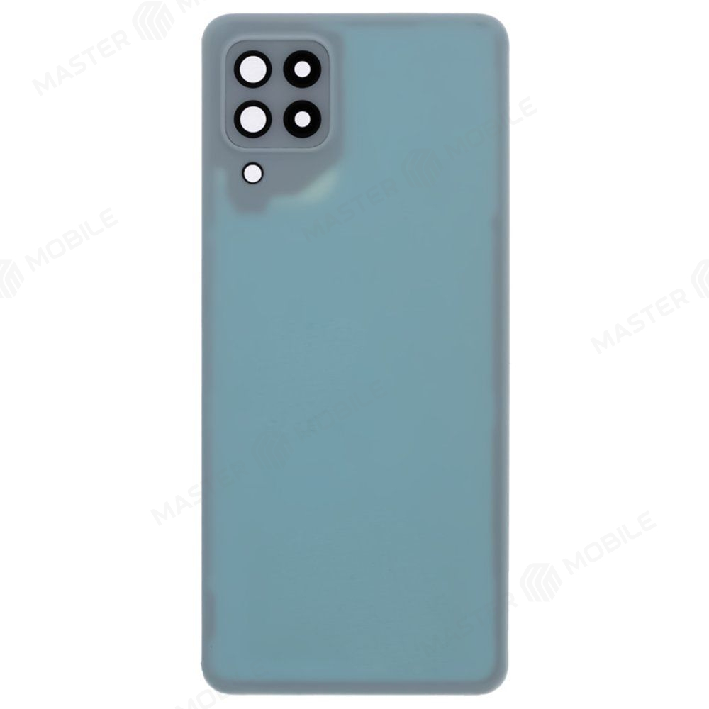 Задняя крышка для Samsung A225 Galaxy A22 (мятный) (в сборе со стеклом камеры)