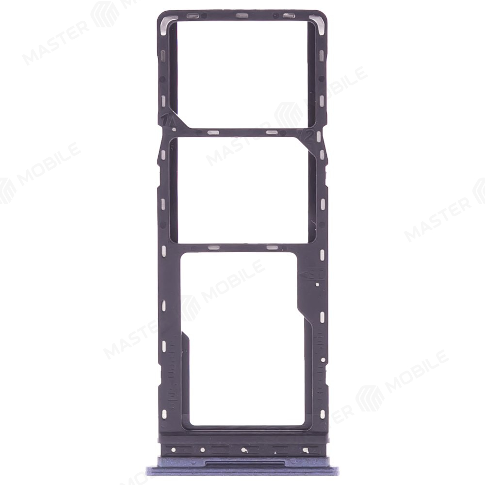 Держатель сим-карты для Tecno Spark 8C (KG5N) (черный)