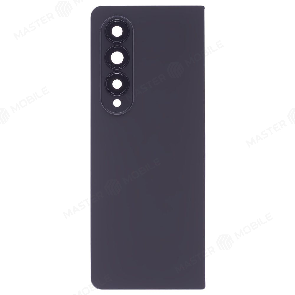 Задняя крышка для Samsung F936 Galaxy Z Fold 4 (черный) (в сборе со стеклом камеры)