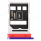 Держатель сим-карты для Huawei Honor 30 (BMH-AN10) (фиолетовый) фото №1