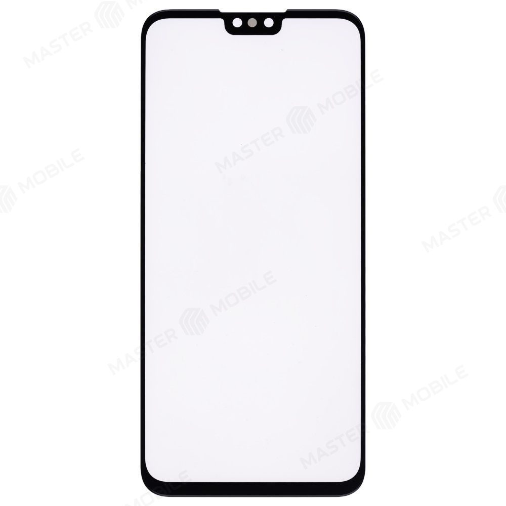 Стекло модуля для Huawei Y9 2019 (JKM-LX1) + OCA (черный)