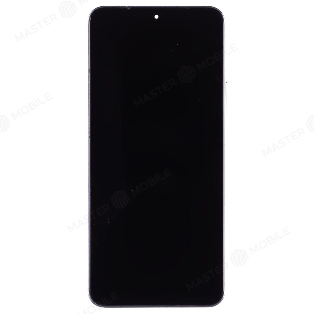 Дисплей для Huawei Honor X8a (CRT-LX1) / Honor 90 Lite (CRT-NX1) + тачскрин (серебристый) (в рамке) (ORIG)