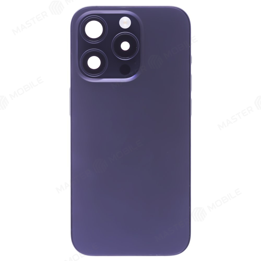 Корпус для Apple iPhone 15 Pro (синий) (в сборе) (с разбора) (ORIG100) (возможен дефект ЛКП)