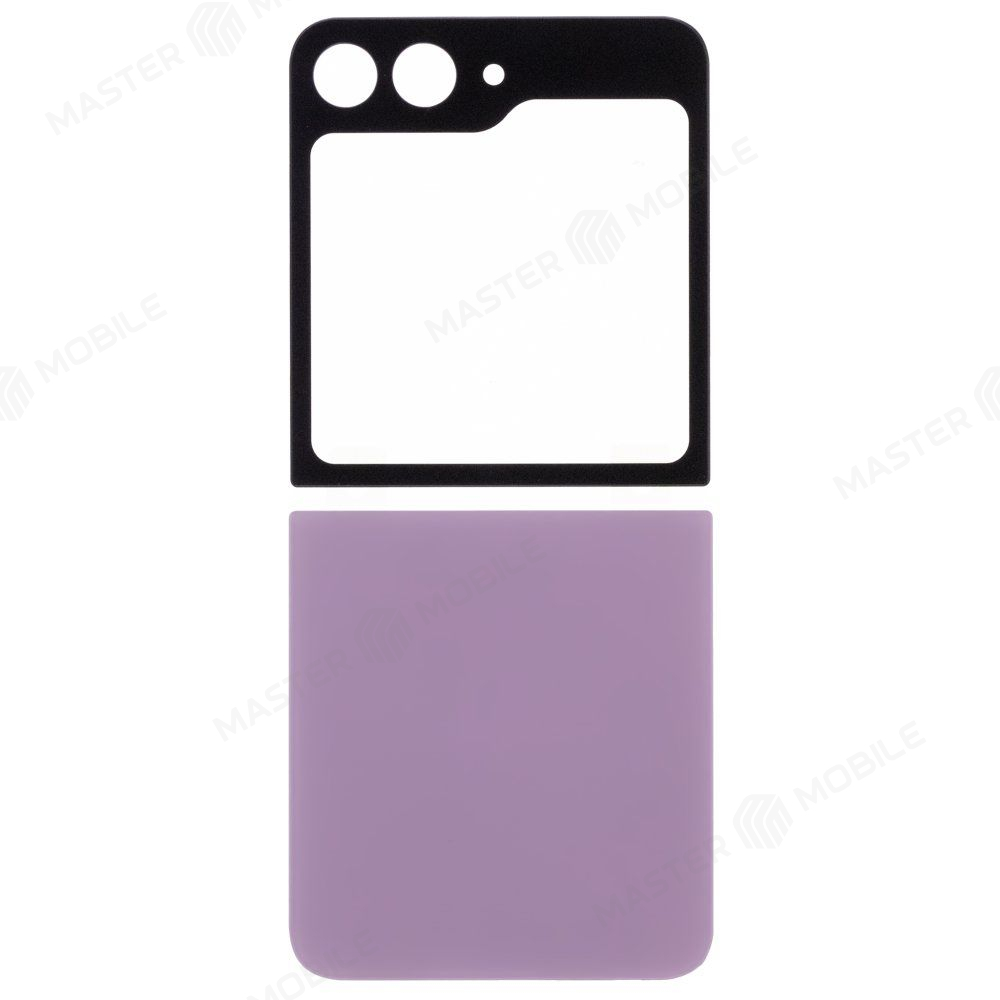 Задняя крышка для Samsung F731 Galaxy Z Flip 5 (фиолетовый) (комплект)