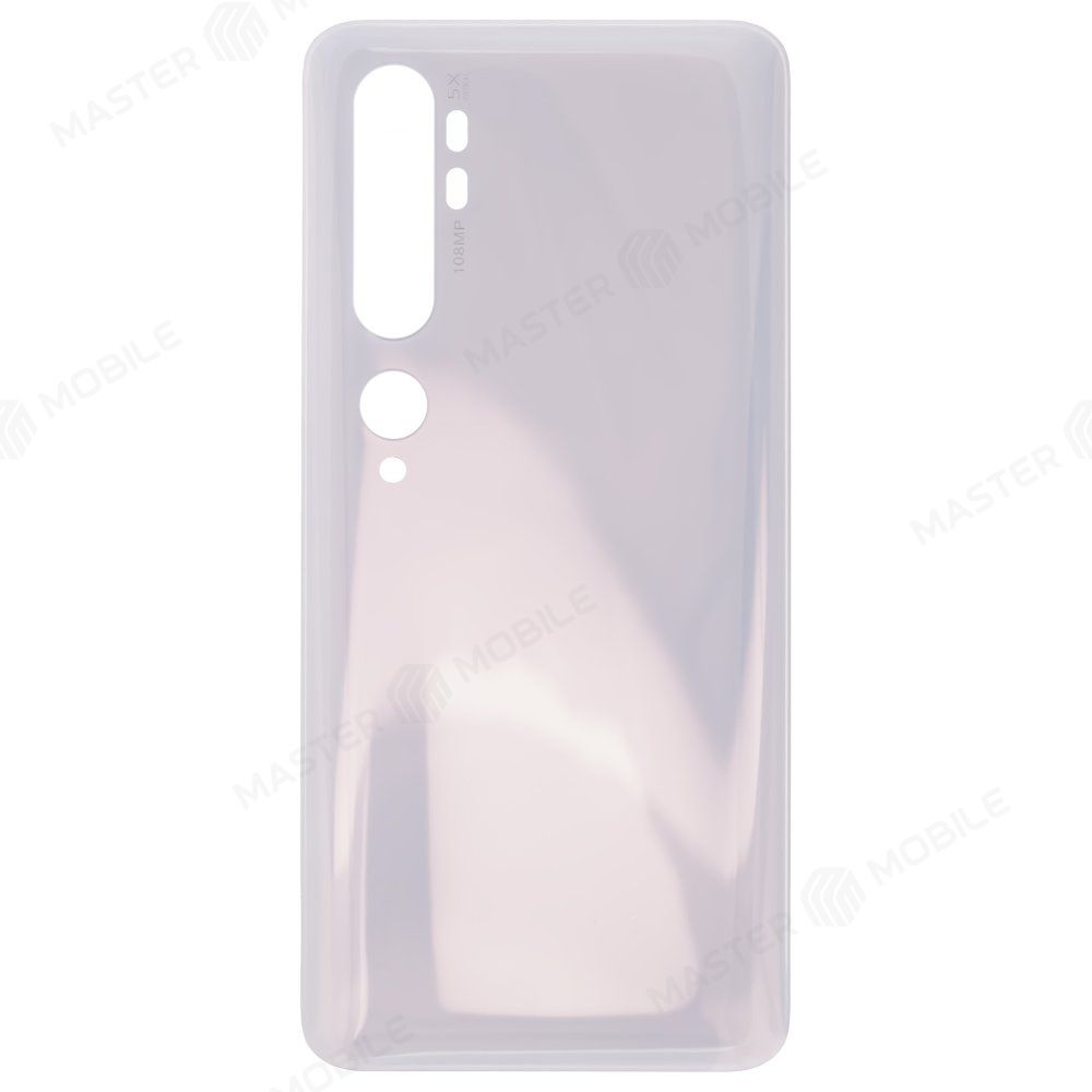 Задняя крышка для Xiaomi Mi Note 10 (M1910F4G) / Mi Note 10 Pro (M1910F4S) / Mi CC9 Pro (белый)