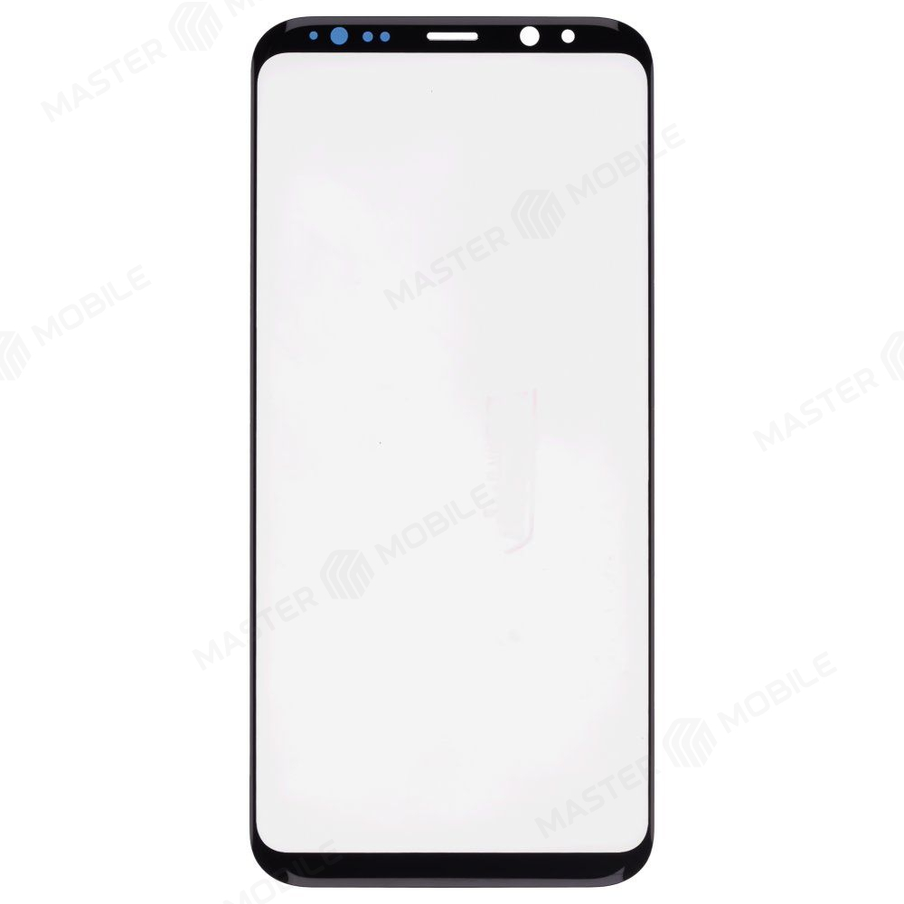 Стекло модуля для Samsung G955 Galaxy S8+ + OCA (черный) (Musttby)