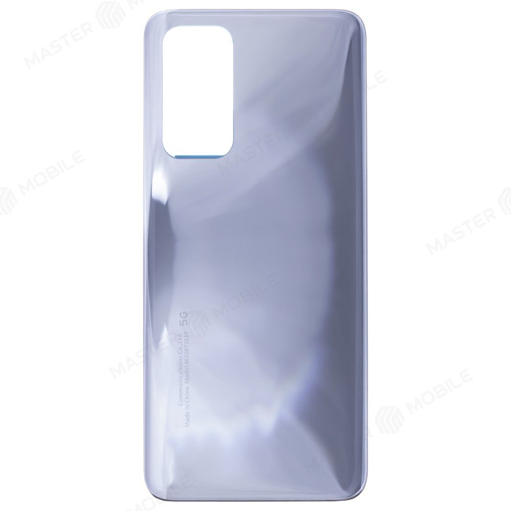 Задняя крышка для Xiaomi Mi 10T 5G (M2007J3SY) / Mi 10T Pro 5G (M2007J3SG) (серебристый)