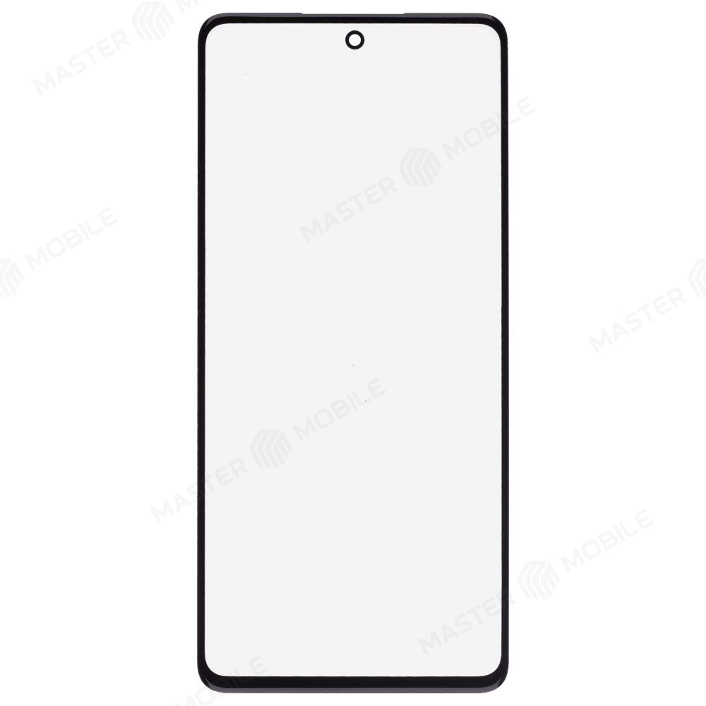 Стекло модуля для Samsung A525 Galaxy A52 / G780 Galaxy S20 FE + OCA (черный) (Premium)
