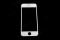 Стекло модуля для Apple iPhone 5 / iPhone 5s (белый) фото №1