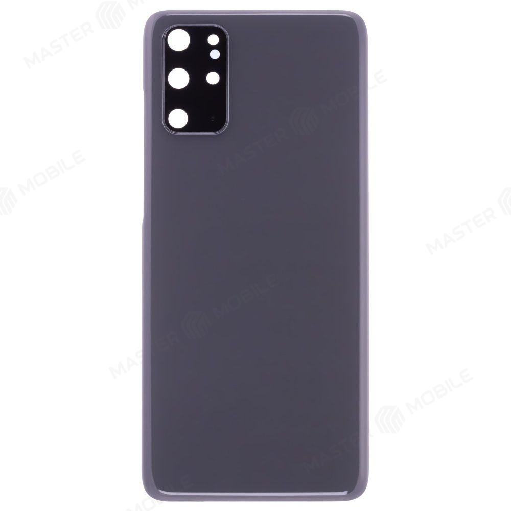 Задняя крышка для Samsung G985 Galaxy S20+ (серый) (в сборе со стеклом камеры)