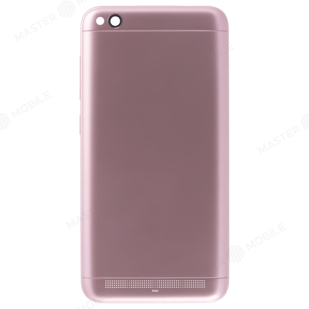 Задняя крышка для Xiaomi Redmi 5A (MCG3B) (розовый) (в сборе со стеклом камеры)