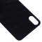 Задняя крышка для Apple iPhone Xs (серый) (с широким отверстием) (Premium) фото №3