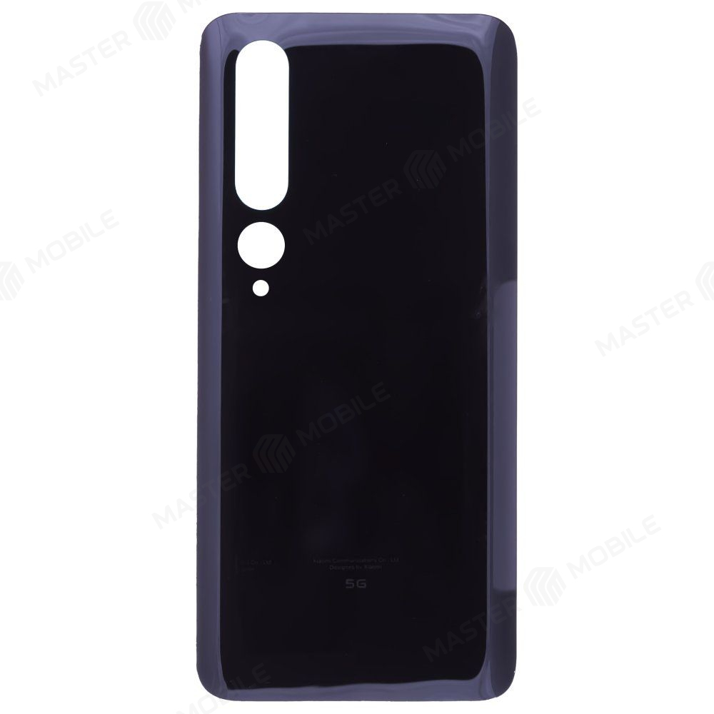 Задняя крышка для Xiaomi Mi 10 5G (M2001J2G) / Mi 10 Pro (M2001J1G) (черный)